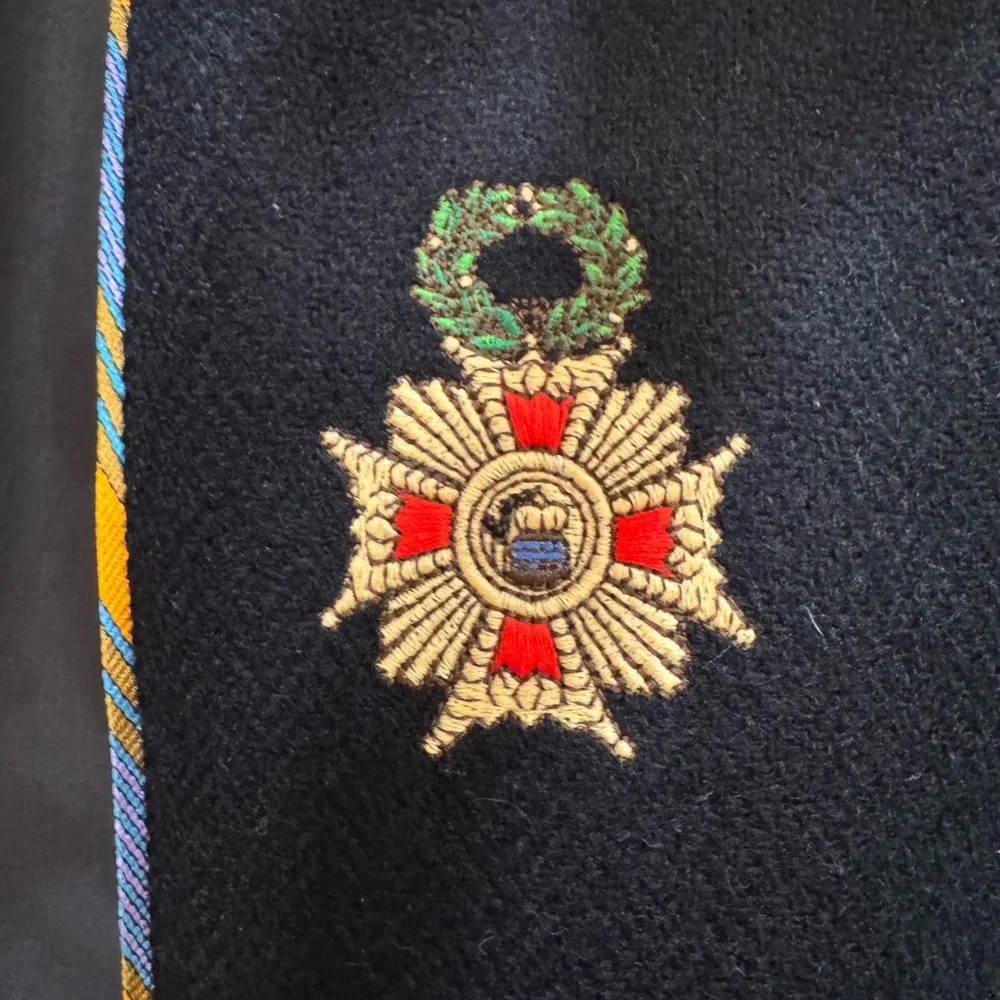 J. Crew Robert Noble Scottish Wool Belted Blazer Black Women’s Size 2 - Picture 12 of 12